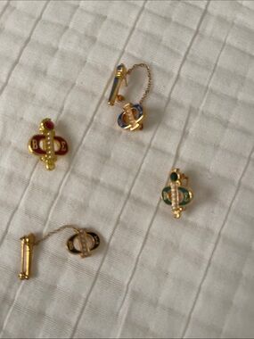 Beta Sigma Phi Sorority lapel pins